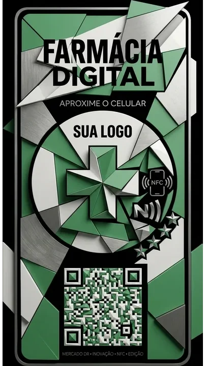 Placa NFC para farmácia